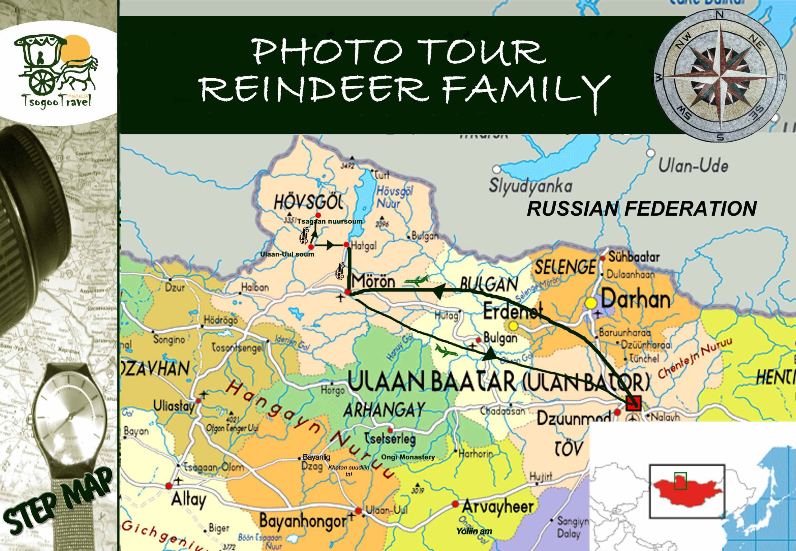 Photo tour Reindeer family 22