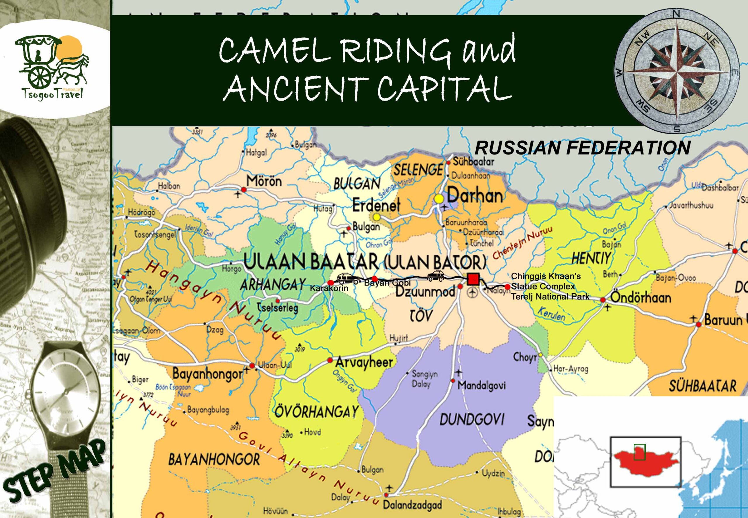 Camel riding and Ancient capital 23.09