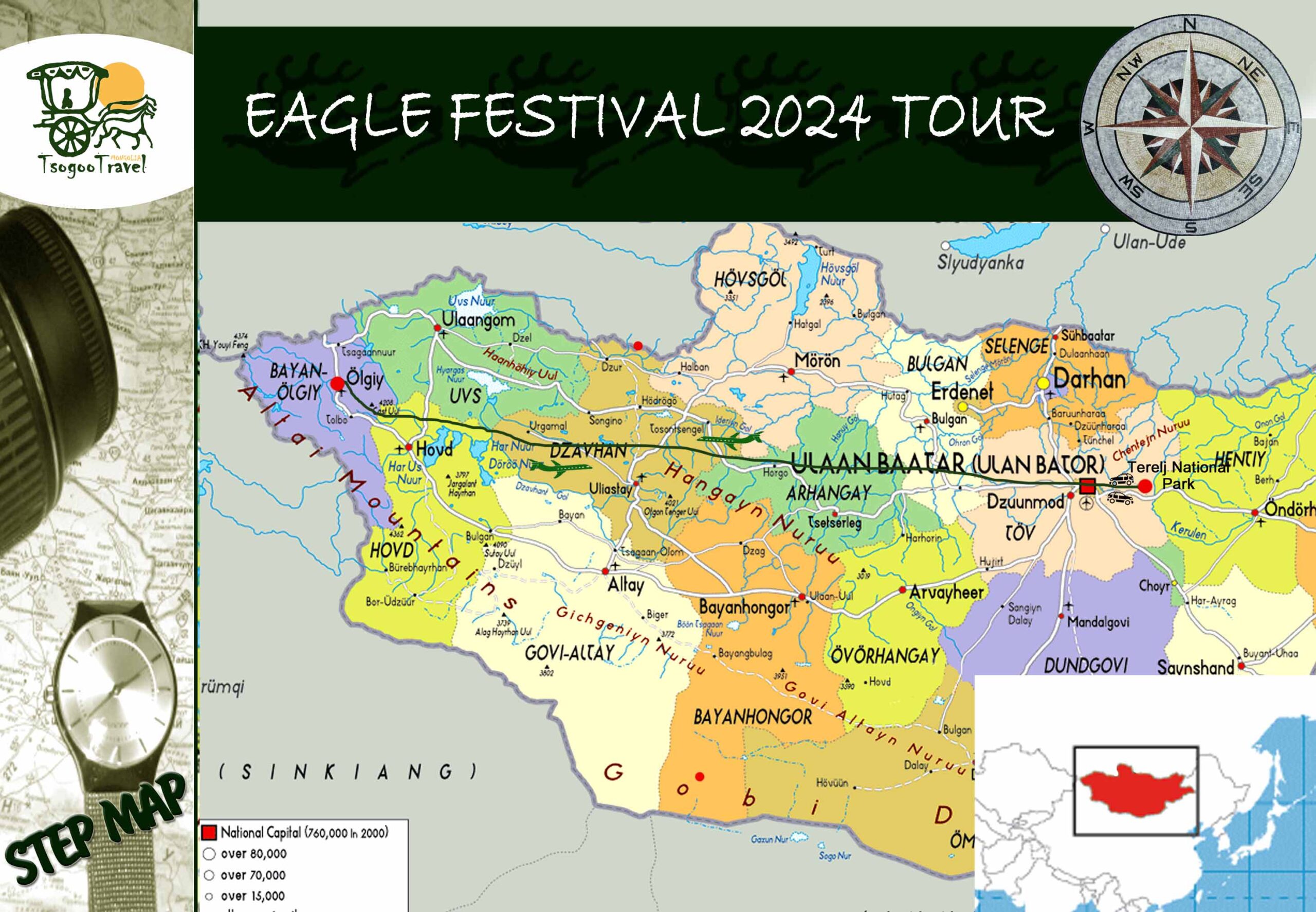 EAGLE FESTIVAL 2024 TOUR Tsogoo Travel Mongolia