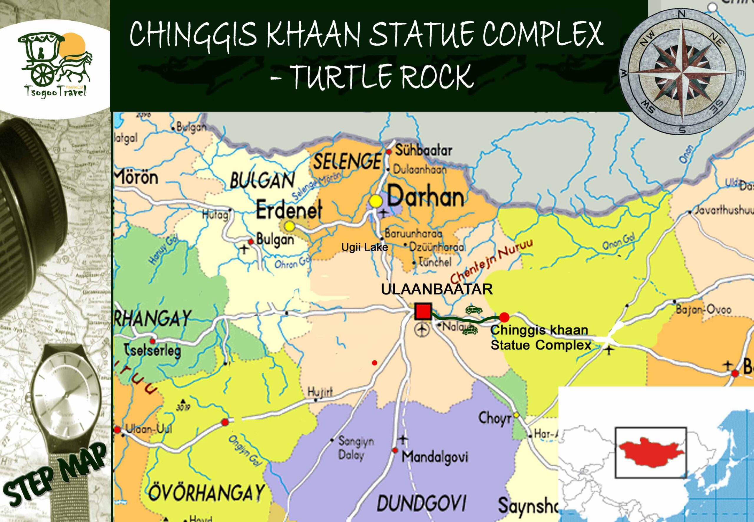 CHINGGIS KHAAN’S STATE COMPLEX - turtle rock23.10
